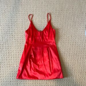 Red mini dress LUX LA